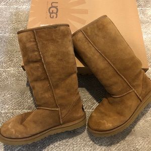 UGG chestnut tall boots